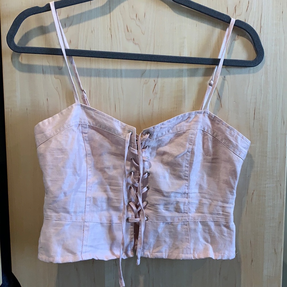 Pink Tie Tank